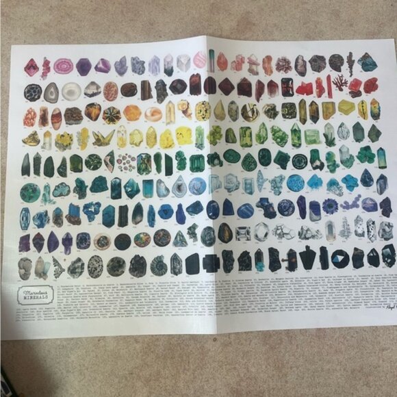 Cobble Hill Marvelous Minerals 1000 Piece Puzzle - Picture 3 of 5